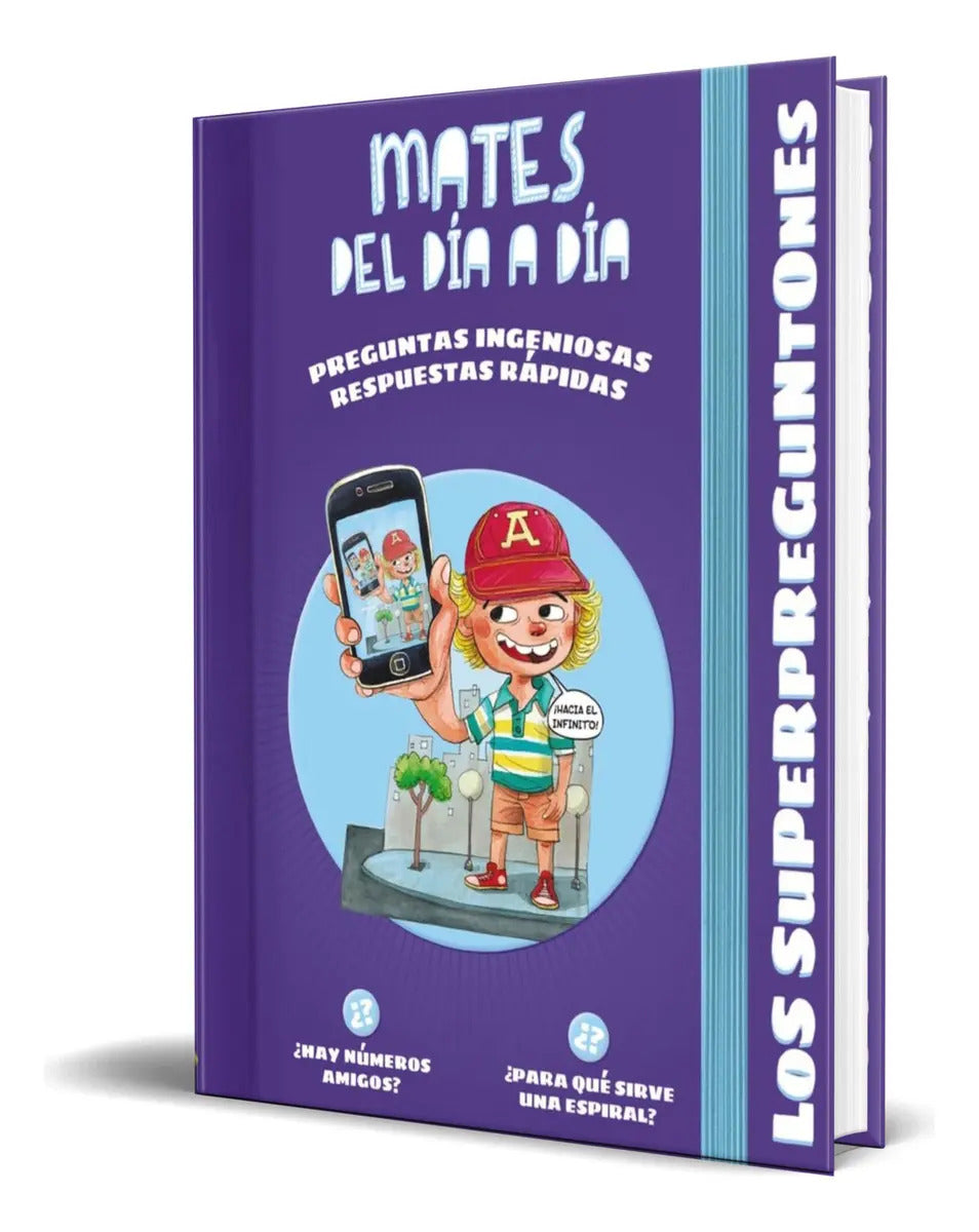 Portada de Libro Los Superpreguntones [ Mates Del Día A Día ] Original, De Vox Editorial. Editorial Vox, Tapa Blanda En Espa…