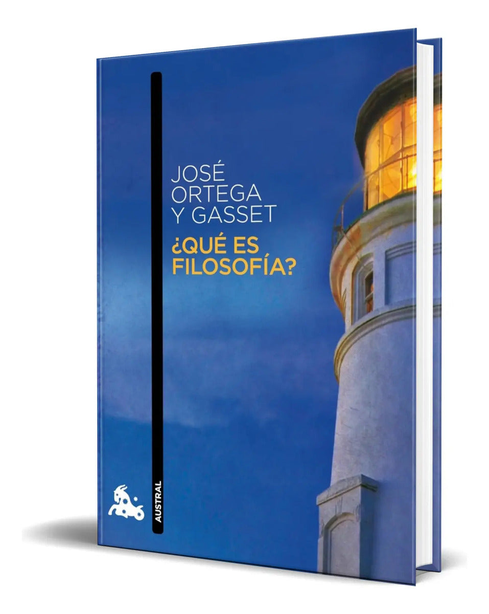 Portada de Libro ¿que Es Filosofia? [ Jose Ortega Y Gasset ] Original