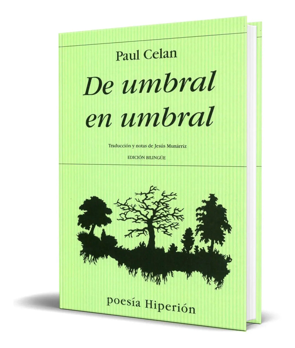 Portada de Libro De Umbral En Umbral [ Paul Celan ] Original