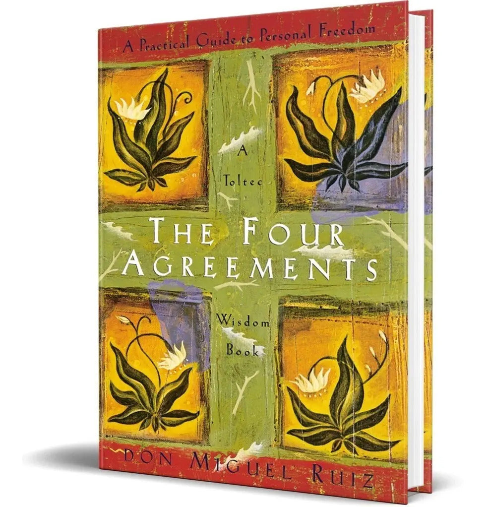 Portada de Libro The Four Agreements - Don Miguel Ruiz