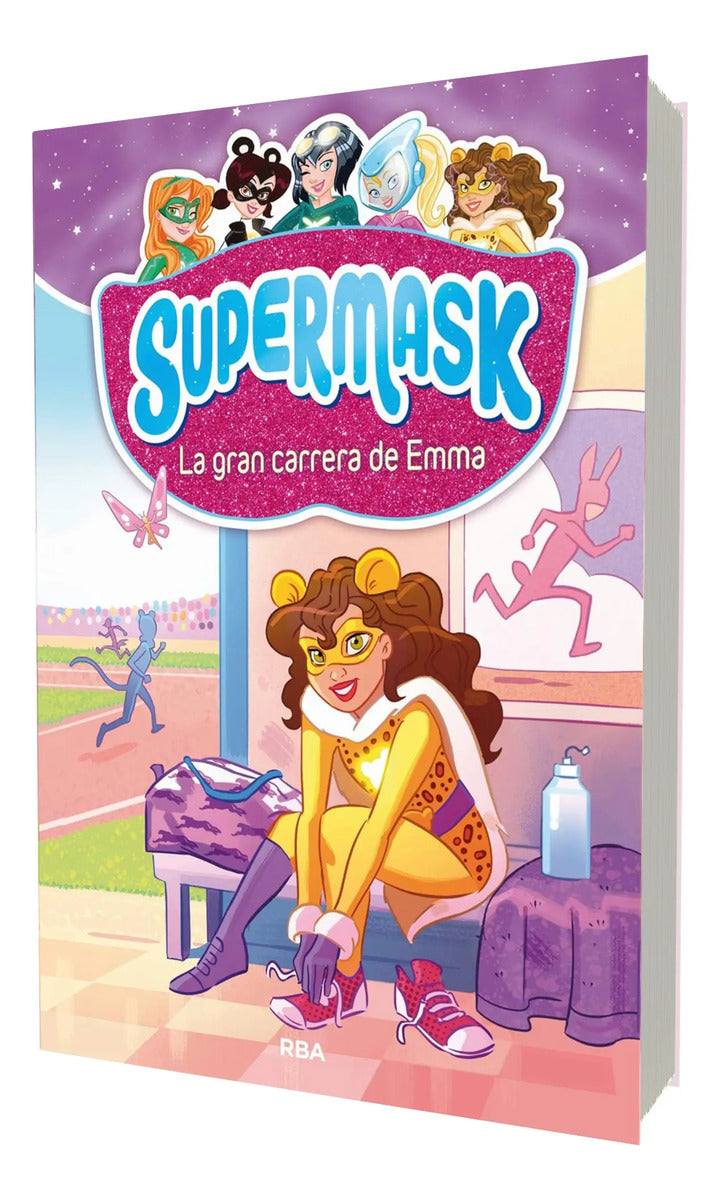 Portada de Libro Supermask 4 [ La Gran Carrera De Emma ] Español