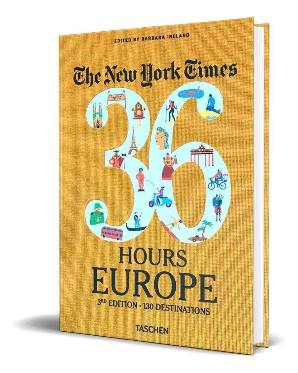Portada de Libro The New York Times 36 Hours Europe [ Original ]