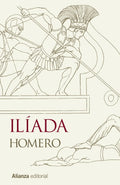 Portada de Ilíada, De Homero. Editorial Alianza, Tapa Dura En Español, 2021