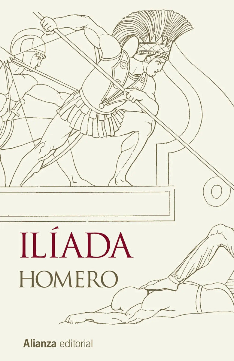 Portada de Ilíada, De Homero. Editorial Alianza, Tapa Dura En Español, 2021
