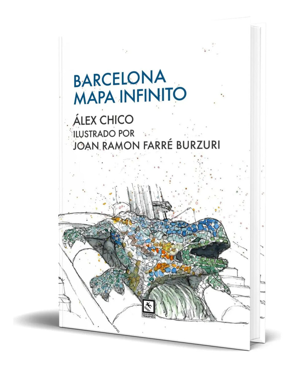 Portada de Libro Barcelona. Mapa Infinito [ Álex Chico ] Original