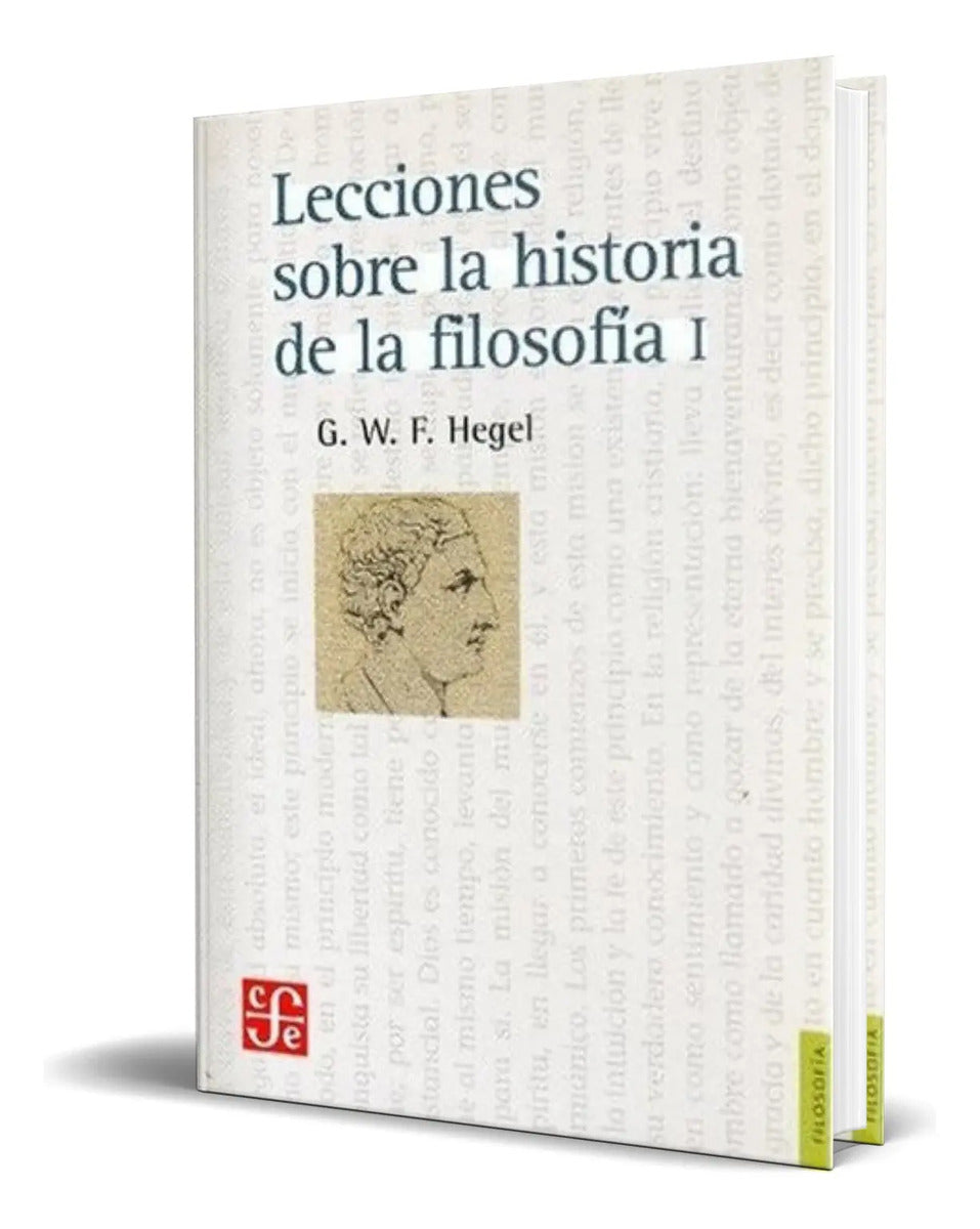 Portada de Libro Lecciones Sobre La Historia De La Filosofia I Original