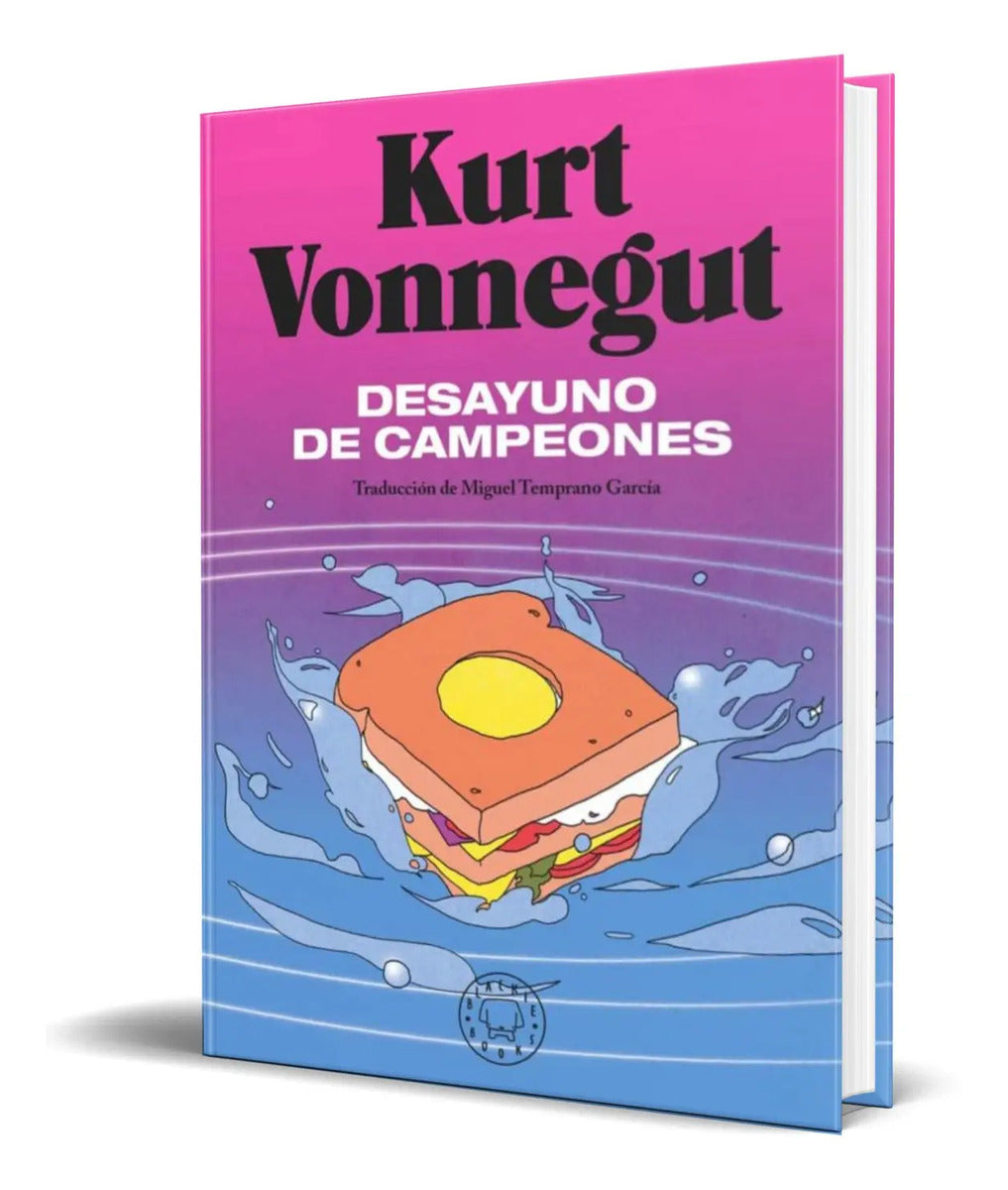 Portada de Libro Desayuno De Campeones [ Kurt Vonnegut ] Pasta Dura