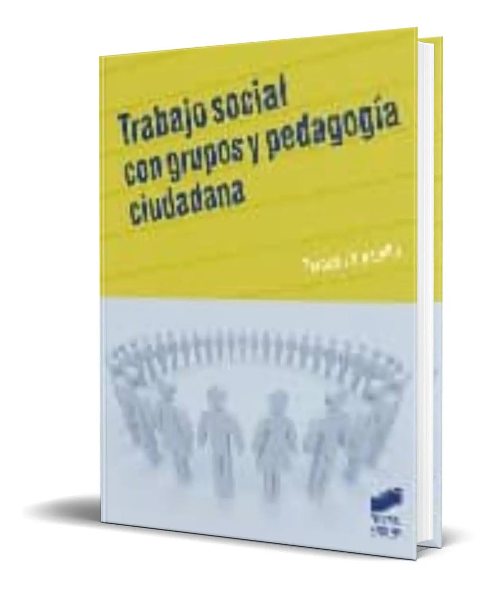 Portada de Libro Trabajo Social Con Grupos Y Pedagogia Ciudadana
