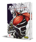 Portada de Libro Ataque A Los Titanes Vol.3 [ Hajime Isayama] Original