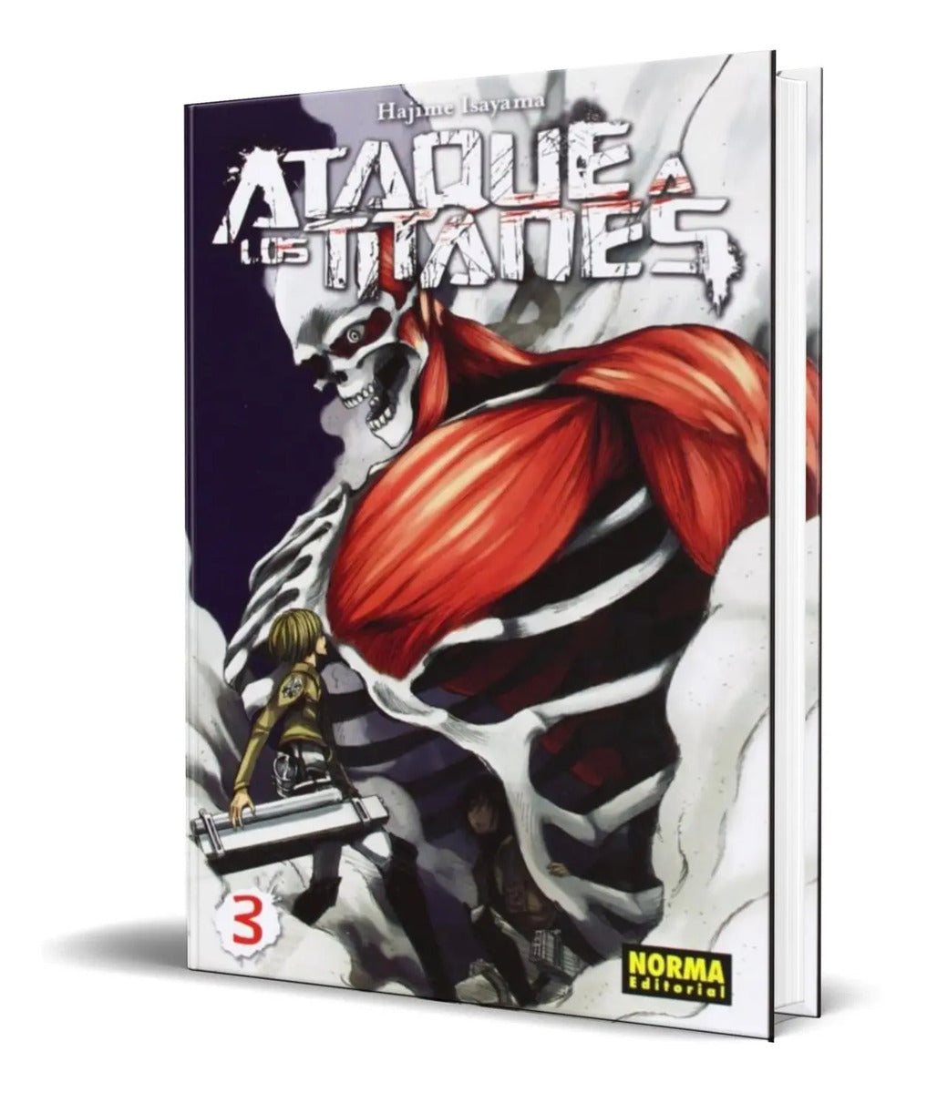 Portada de Libro Ataque A Los Titanes Vol.3 [ Hajime Isayama] Original