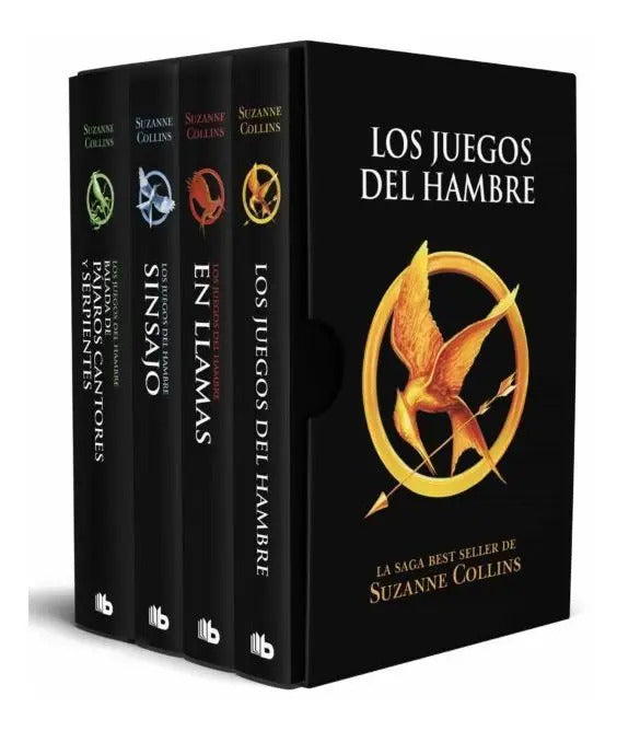 Portada de Estuche Los Juegos Del Hambre [ Suzanne Collins ] 4 Libros