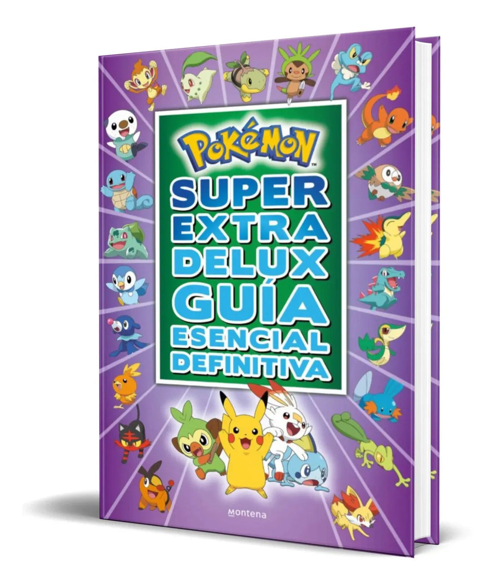 Portada de Libro Pokemon Super Extra Delux Guia Esencial Definitiva