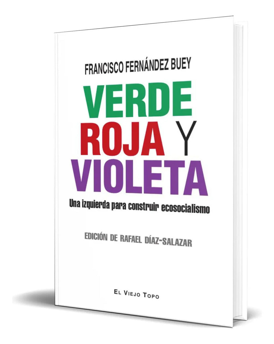 Portada de Libro Verde, Roja Y Violeta [ Francisco Fernández ] Original
