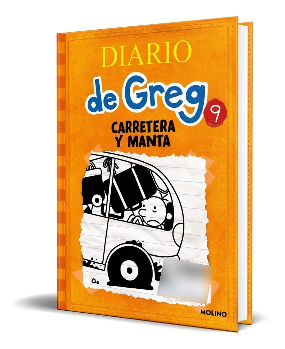 Portada de Libro Diario De Greg Vol.9 [ Pasta Dura ] Original
