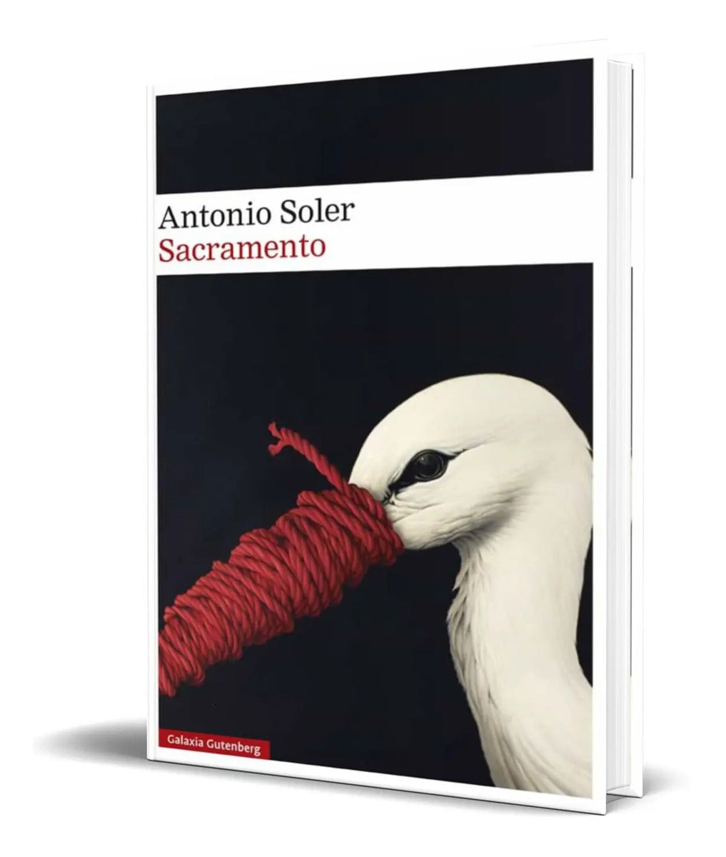Portada de Libro Sacramento [ Antonio Soler ] Pasta Dura Original