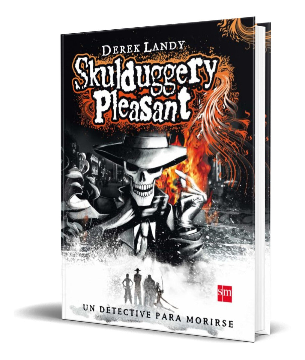 Portada de Libro Detective Esqueleto 1 [ Skulduggery Pleasant] Original