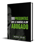 Portada de 180 Preguntas Que Le Harías A Un Abogado [ Original ]