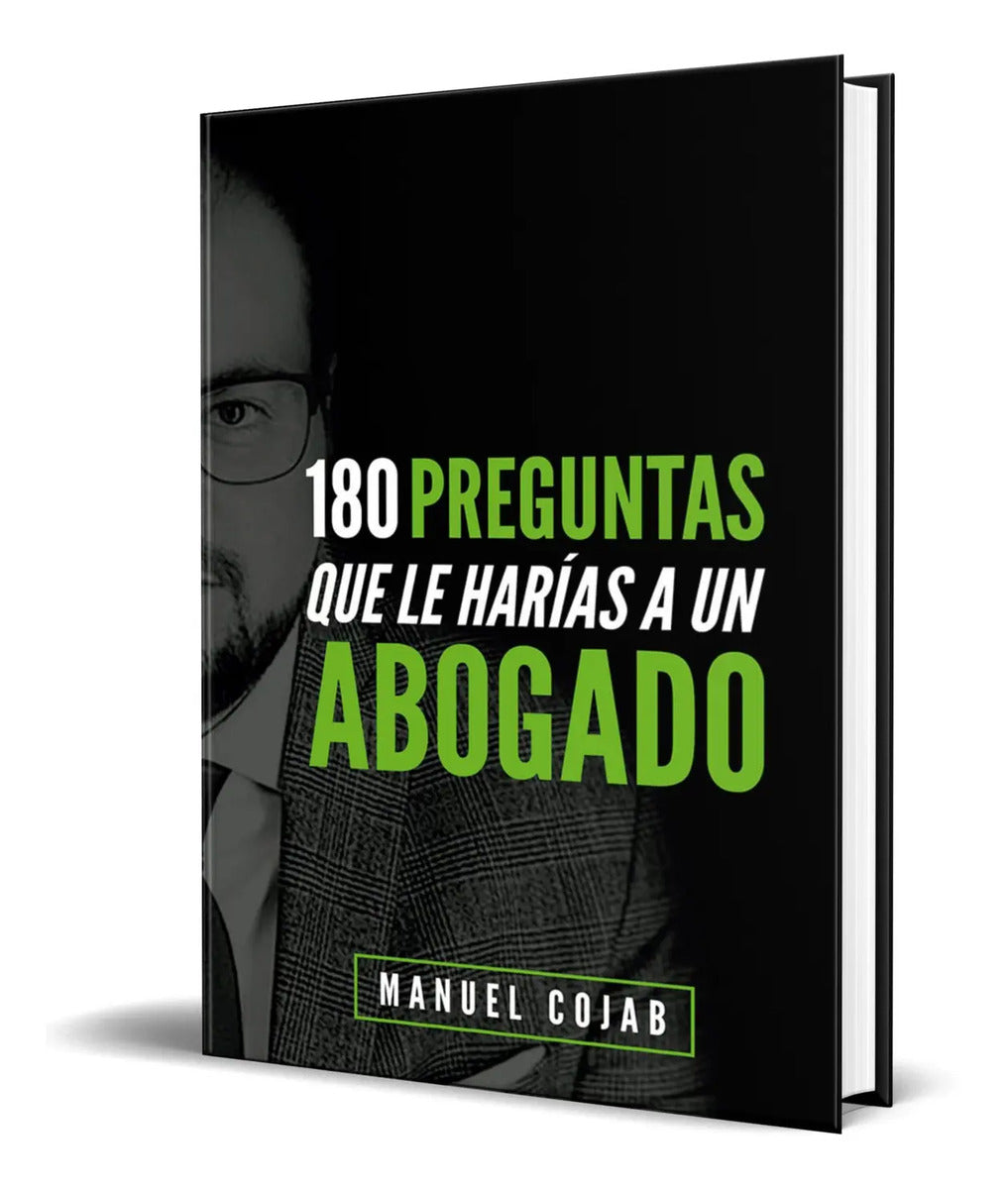 Portada de 180 Preguntas Que Le Harías A Un Abogado [ Original ]