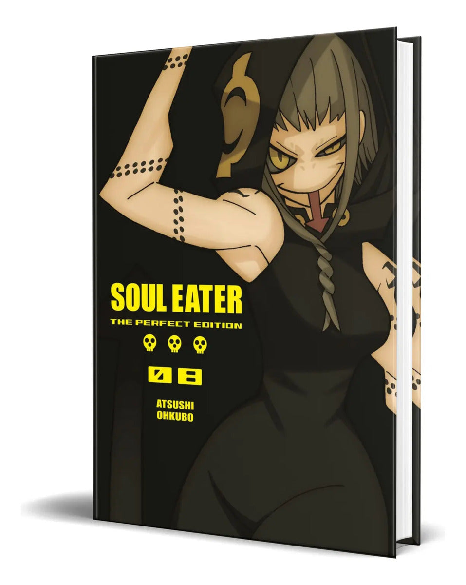 Portada de Manga Soul Eater Vol.8 [ The Perfect Edition ] [ Pasta Dura ] [ En Inglés ] Atsushi Ohkubo