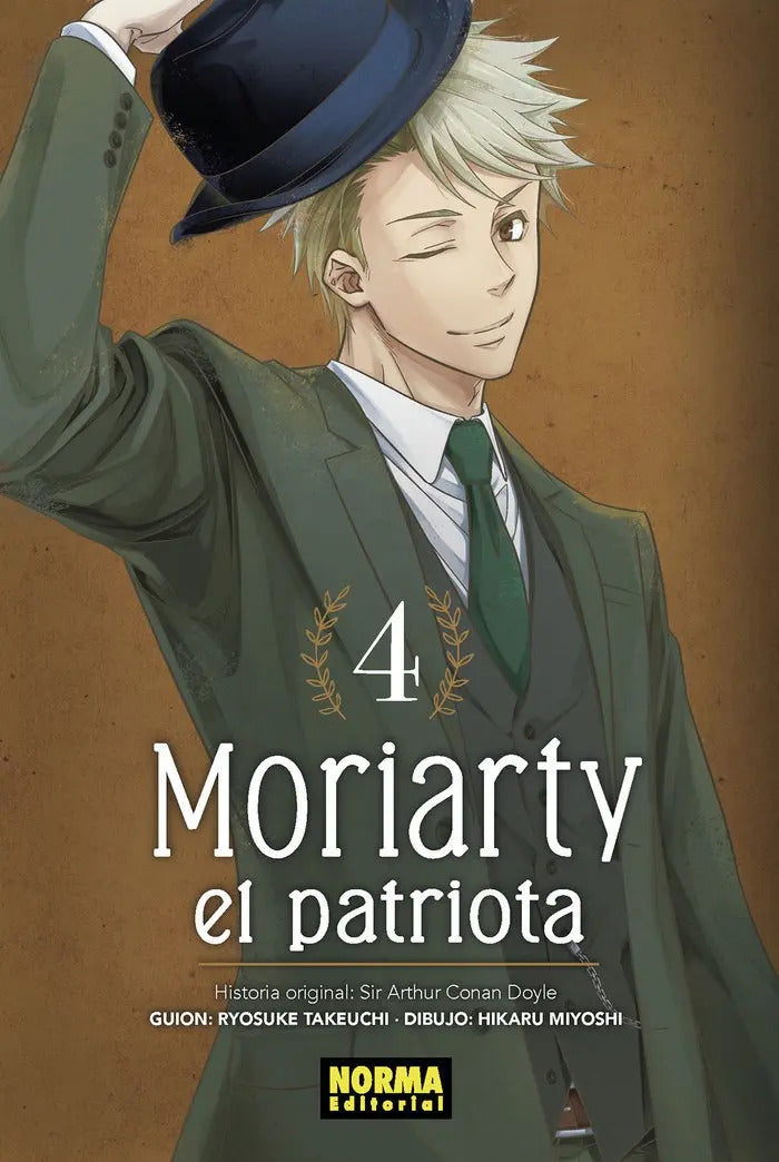 Portada de Moriarty El Patriota 4 - Takeuchi,ryosuke