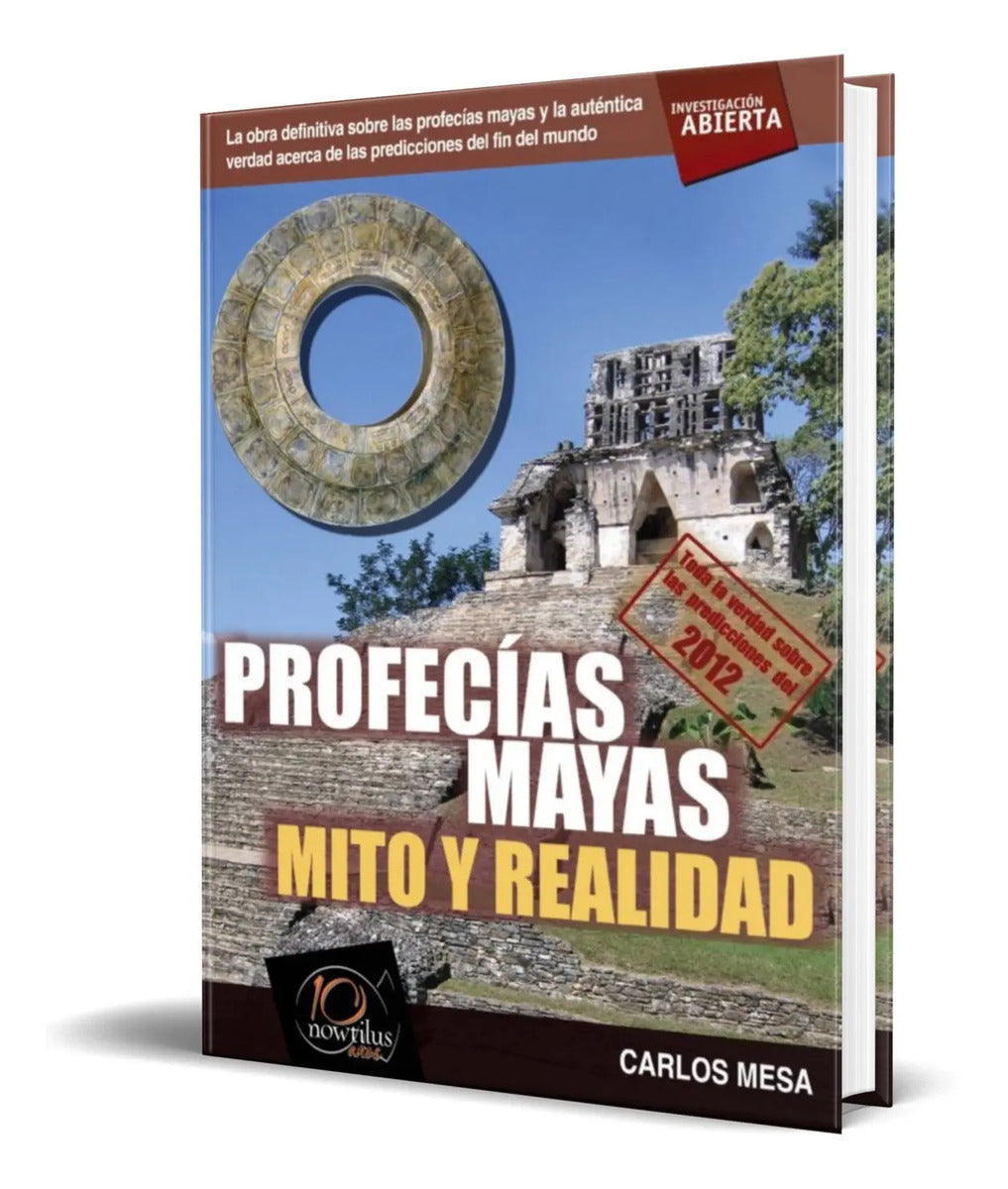Portada de Libro Profecias Mayas [ Mito Y Realidad ] Original