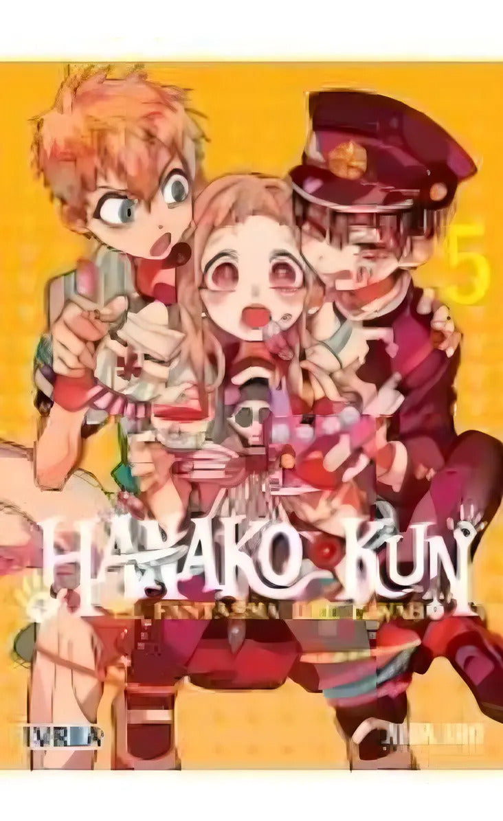 Portada de Hanako-kun : El Fantasma Del Lavabo 5 / Aida Iro