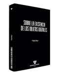 Portada de Libro Sobre La Existencia De Los Objetos Digitales Original