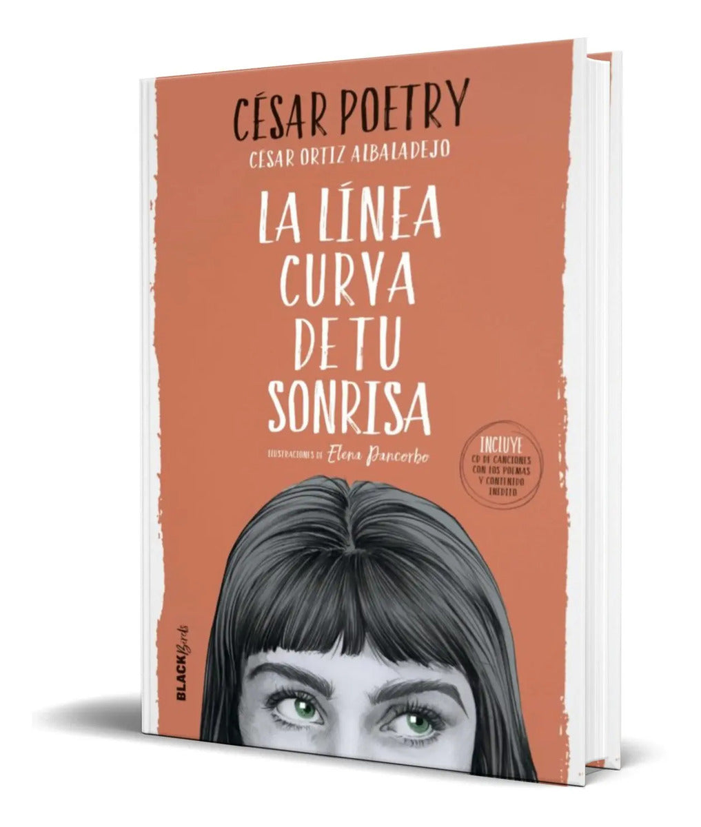Portada de Libro La Linea Curva De Tu Sonrisa [ Cesar Poetry ] Original