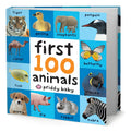 Portada de First 100 Animals, De Roger Priddy. Editorial Priddy Books Us, Tapa Dura En Inglés, 2011