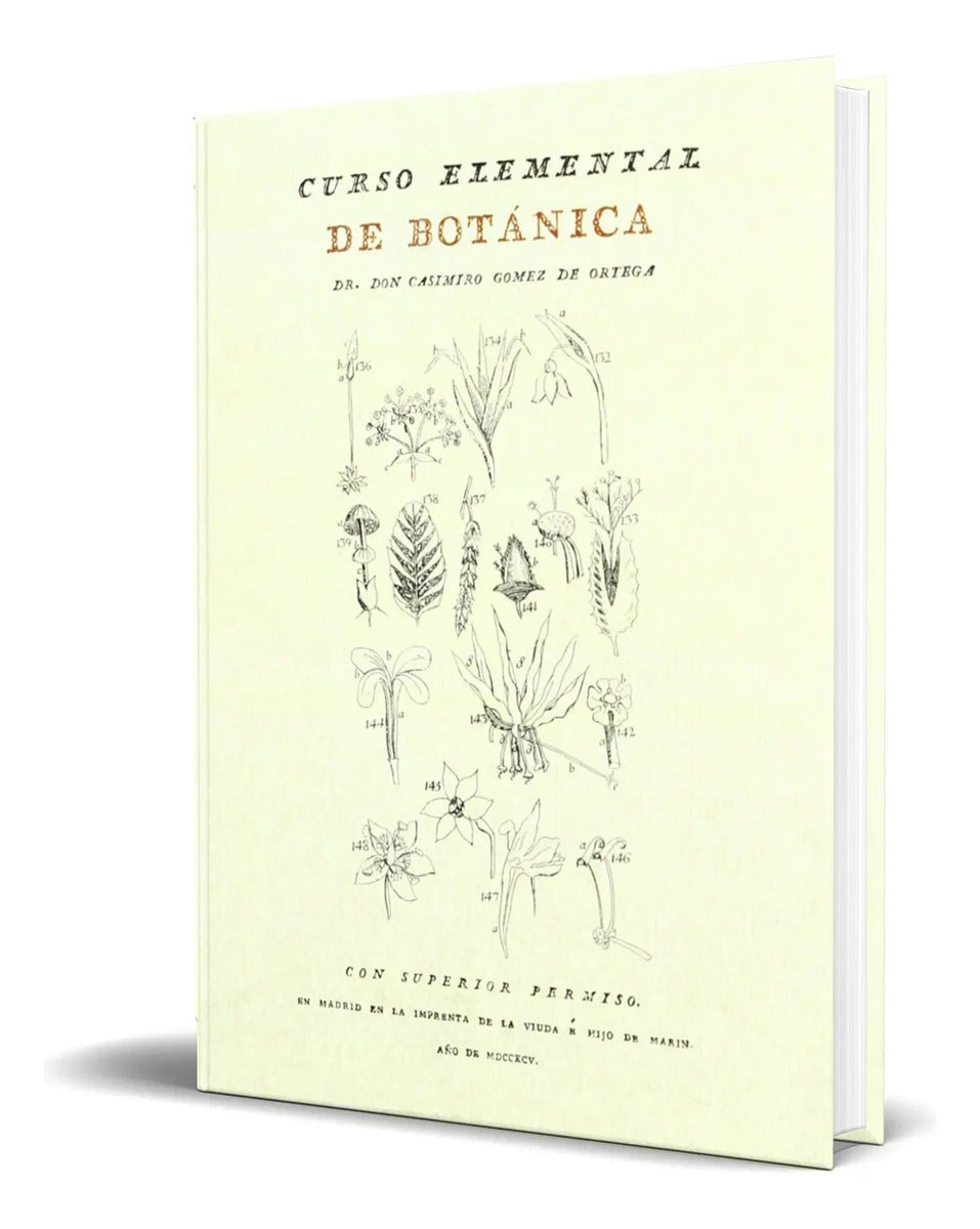 Portada de Libro Curso Elemental De Botanica [ Original ]