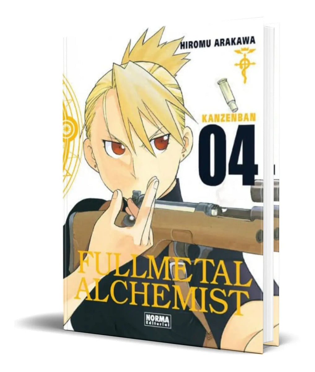 Portada de Libro Fullmetal Alchemist Kanzenban Vol.4 [ Original ]