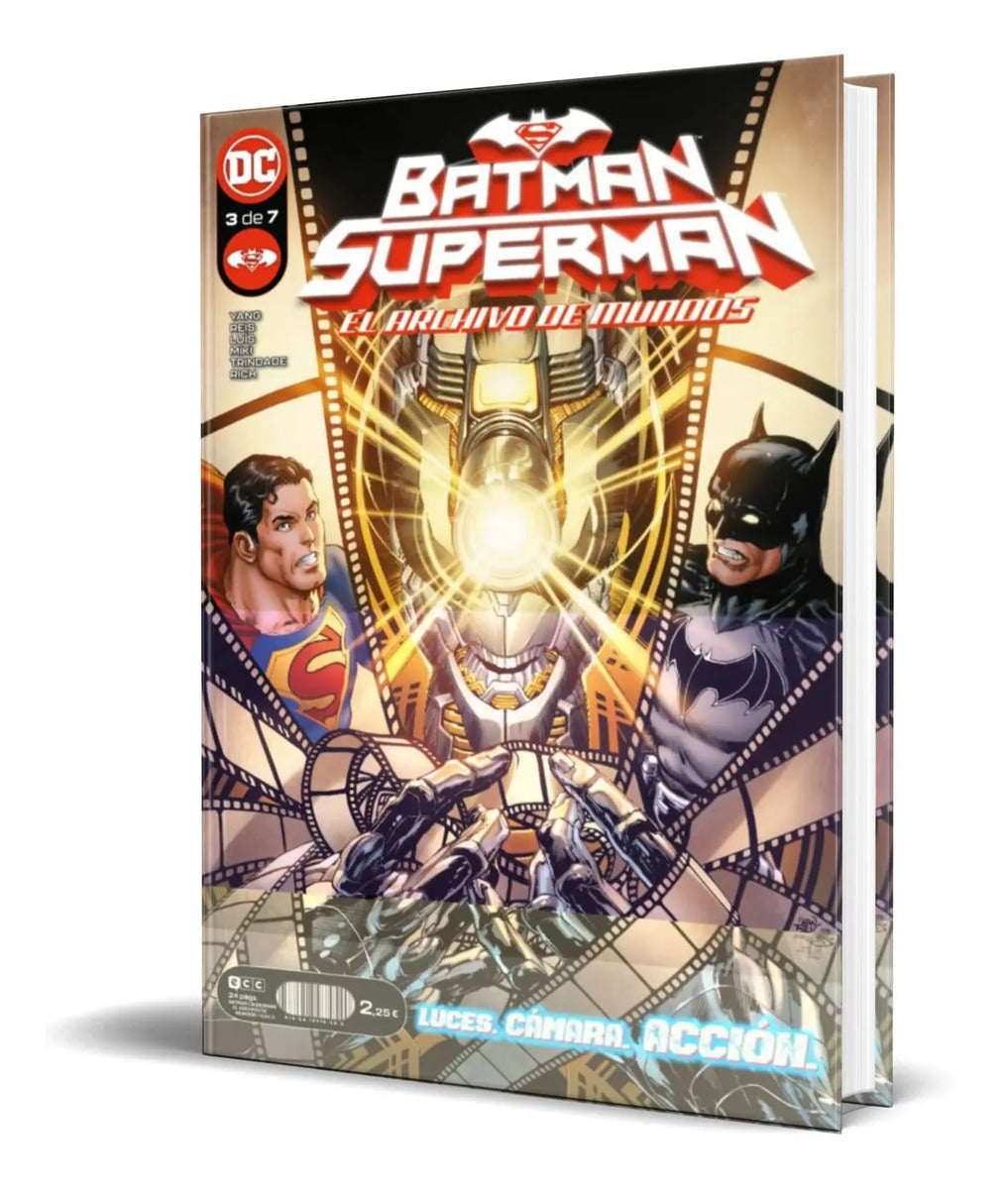 Portada de Batman | Superman [ El Archivo De Mundos Vol. 3 ] Original