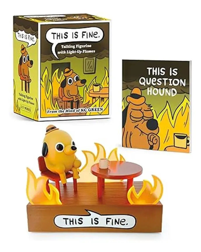 Portada de This Is Fine Talking Figurine [ + Librito ] Original