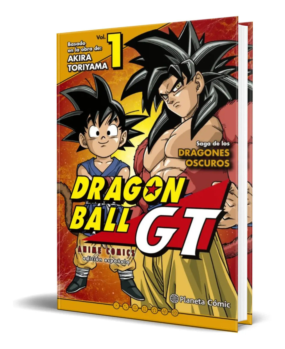 Portada de Libro Dragon Ball Gt Anime Serie Vol.1 [ Original ]
