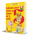 Portada de Libro Fabulas Para Niños Y Niñas De 5 Años [ Original ]
