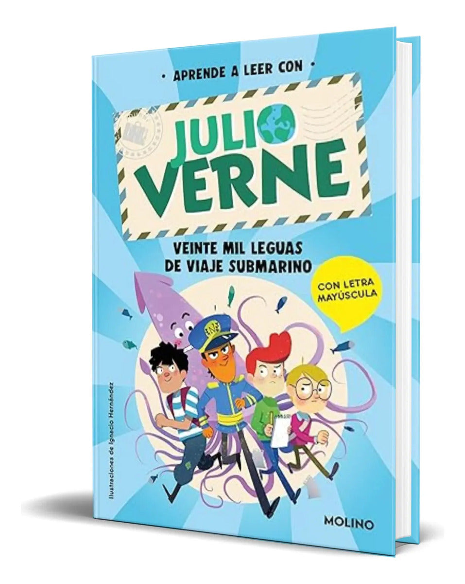 Portada de Libro Veinte Mil Leguas De Viaje Submarino [ Original ]