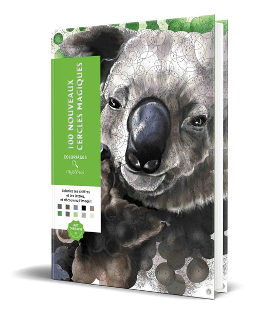Portada de Colorea Y Descubre El Misterio [ Círculos Mágicos] Animales