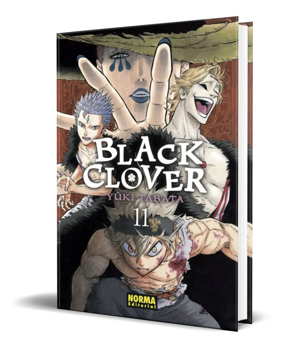 Portada de Libro Black Clover Vol.11 [ Yuuki Tabata ] Original