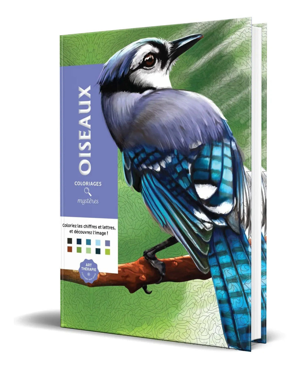 Portada de Libro Colorea Y Descubre El Misterio [ Pájaros ] Original