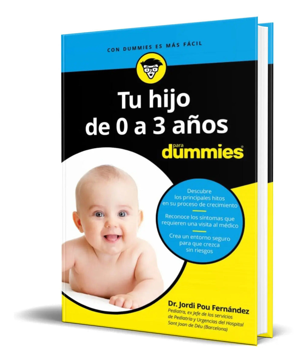 Portada de Libro Tu Hijo De 0 A 3 Años Para Dummies [ Original ]