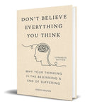 Portada de Don't Believe Everything You Think [ Pasta Dura ] Original