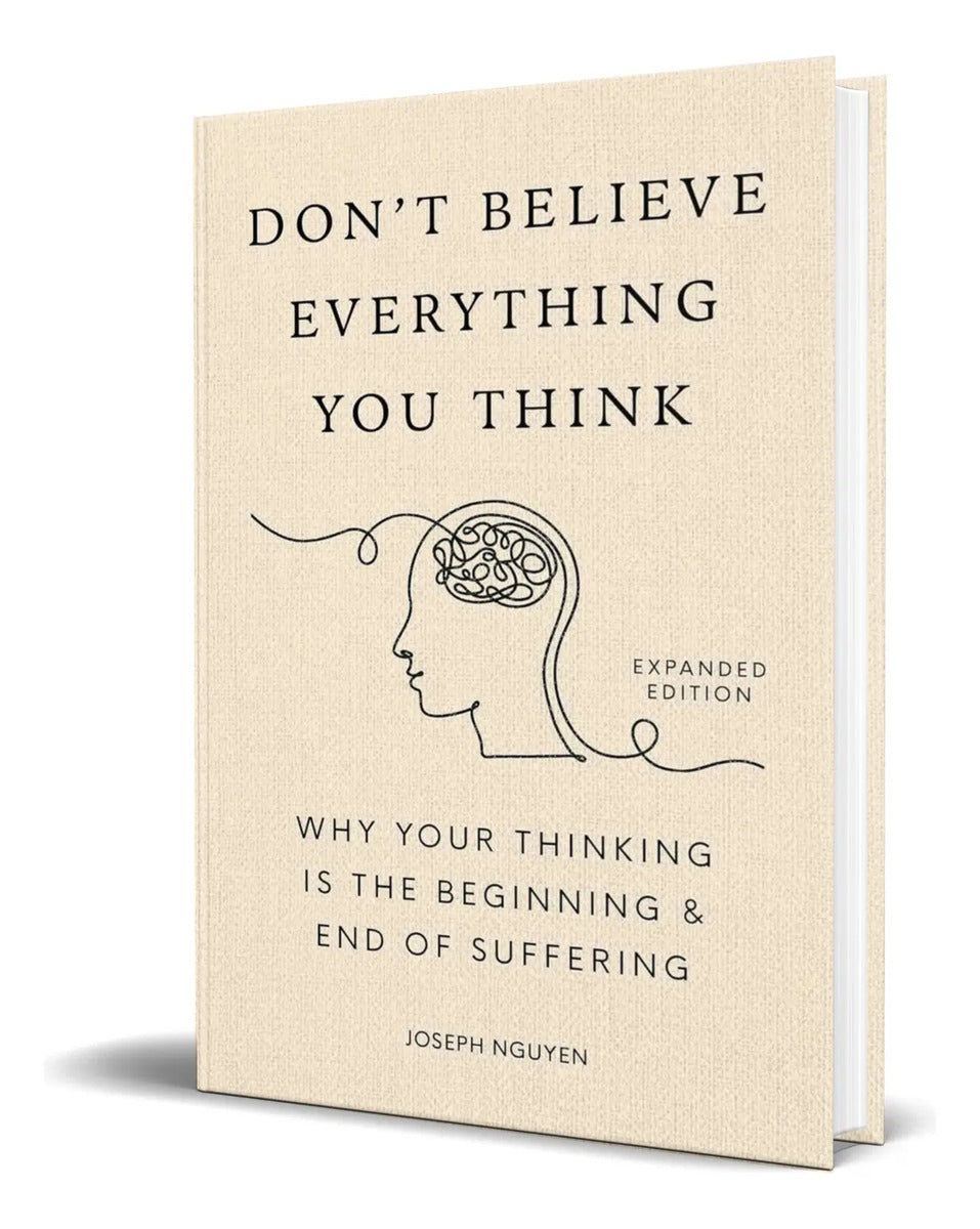 Portada de Don't Believe Everything You Think [ Pasta Dura ] Original