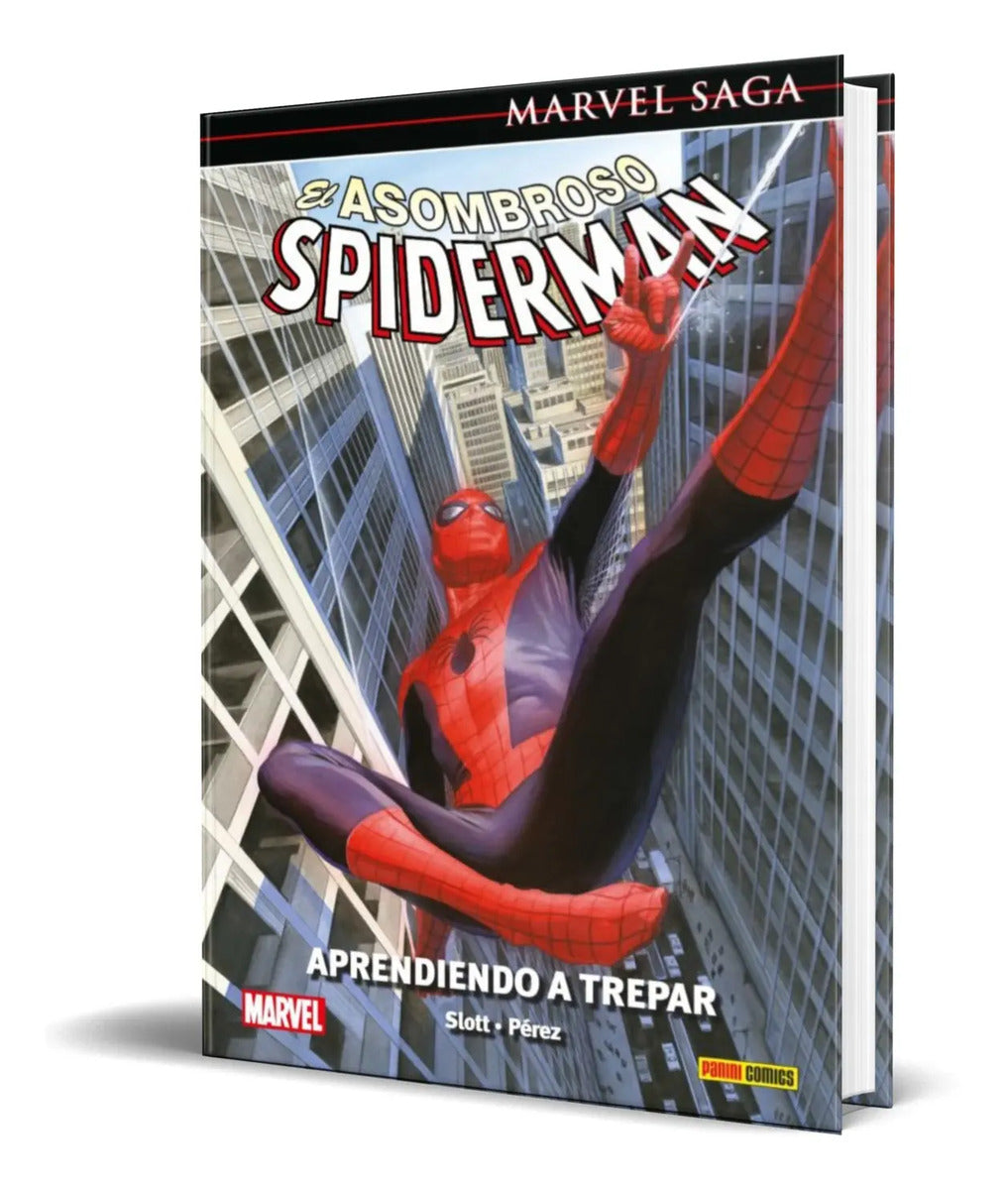 Portada de Libro El Asombroso Spiderman 45 [ Aprendiendo A Trepar ]