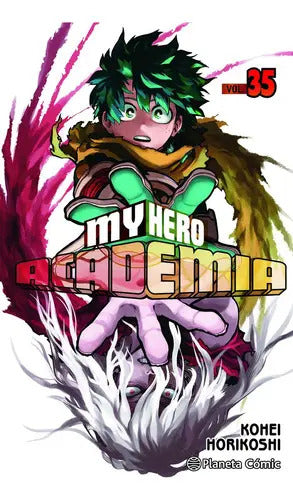 Portada de My Hero Academia Nº 35, De Horikoshi, Kohei. Editorial Planeta Comic, Tapa Blanda En Español