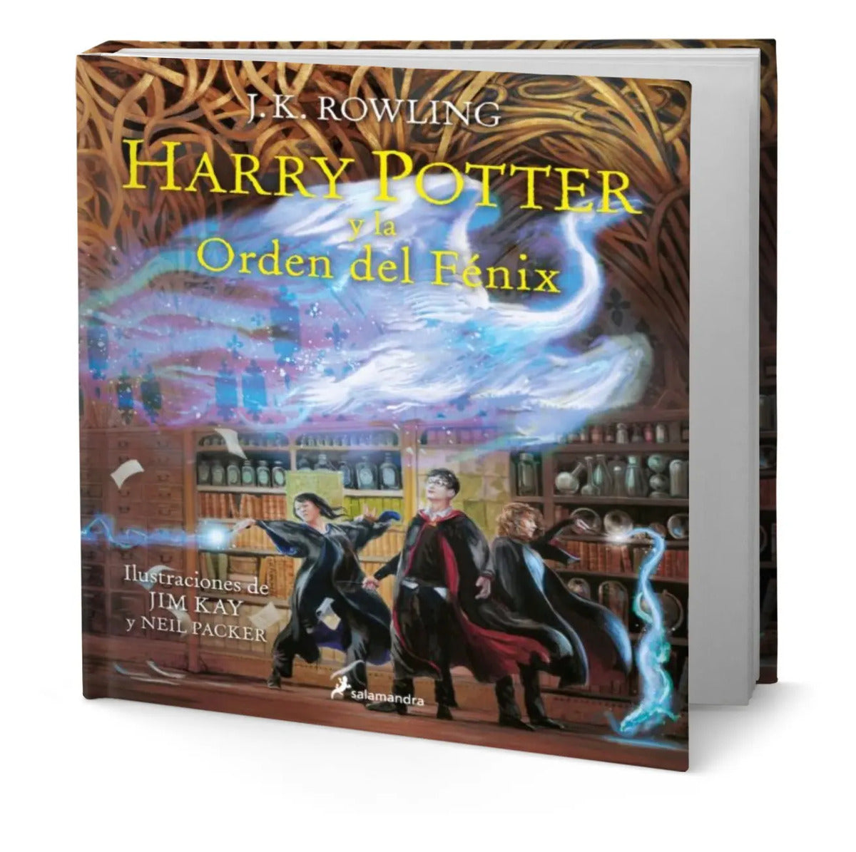 Portada de Libro Harry Potter Y La Orden Del Fenix [ Ed. Ilustrada ]