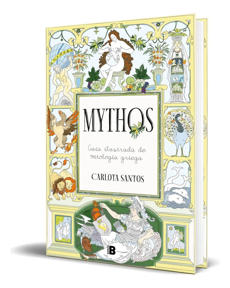 Portada de Libro Mythos [ Guía Ilustrada De Mitología Griega ] Original