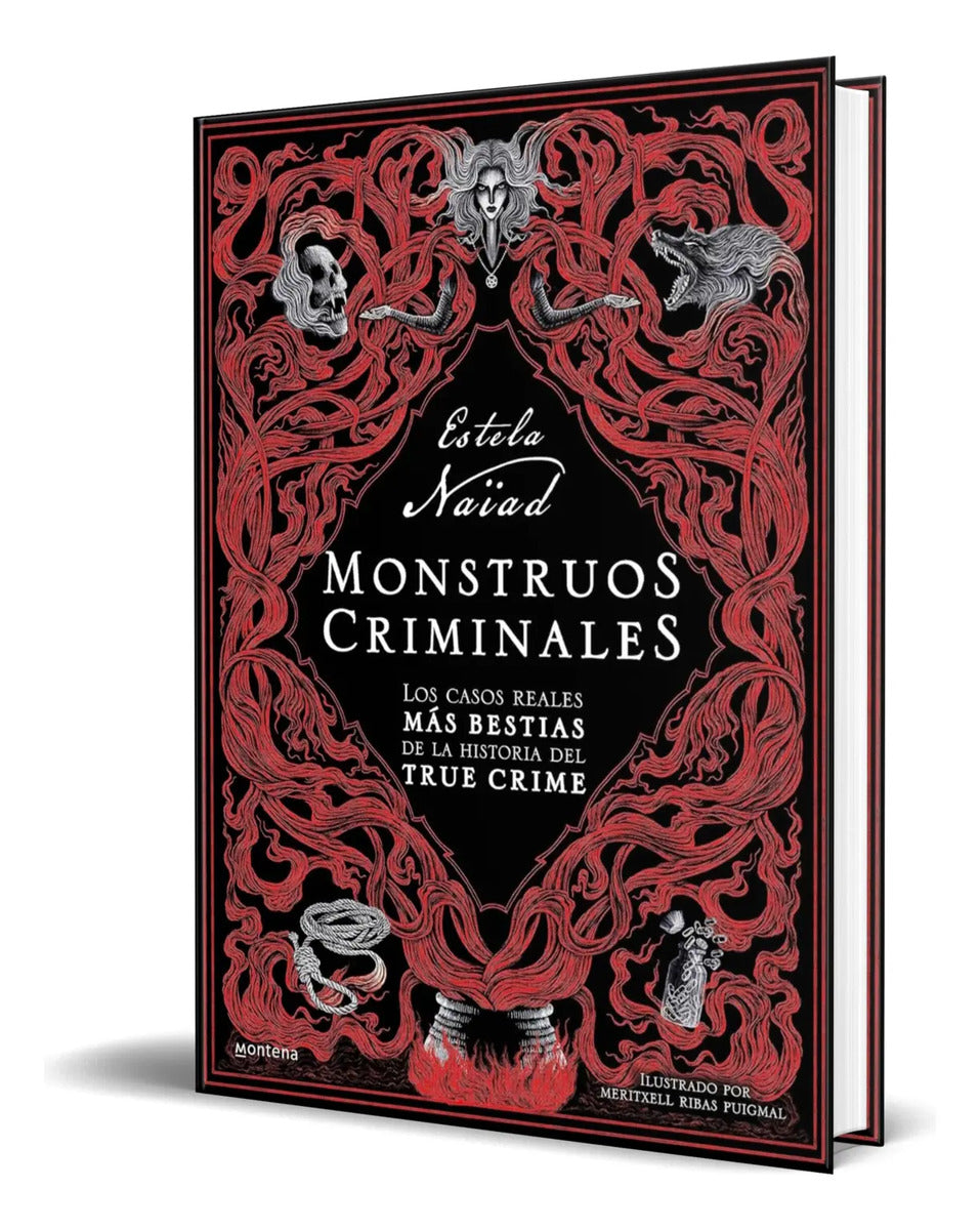 Portada de Libro Monstruos Criminales [ Estela Naïad ] Original