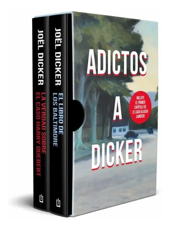 Portada de Libro Estuche Adictos A Dicker [ Joel Dicker ] Original