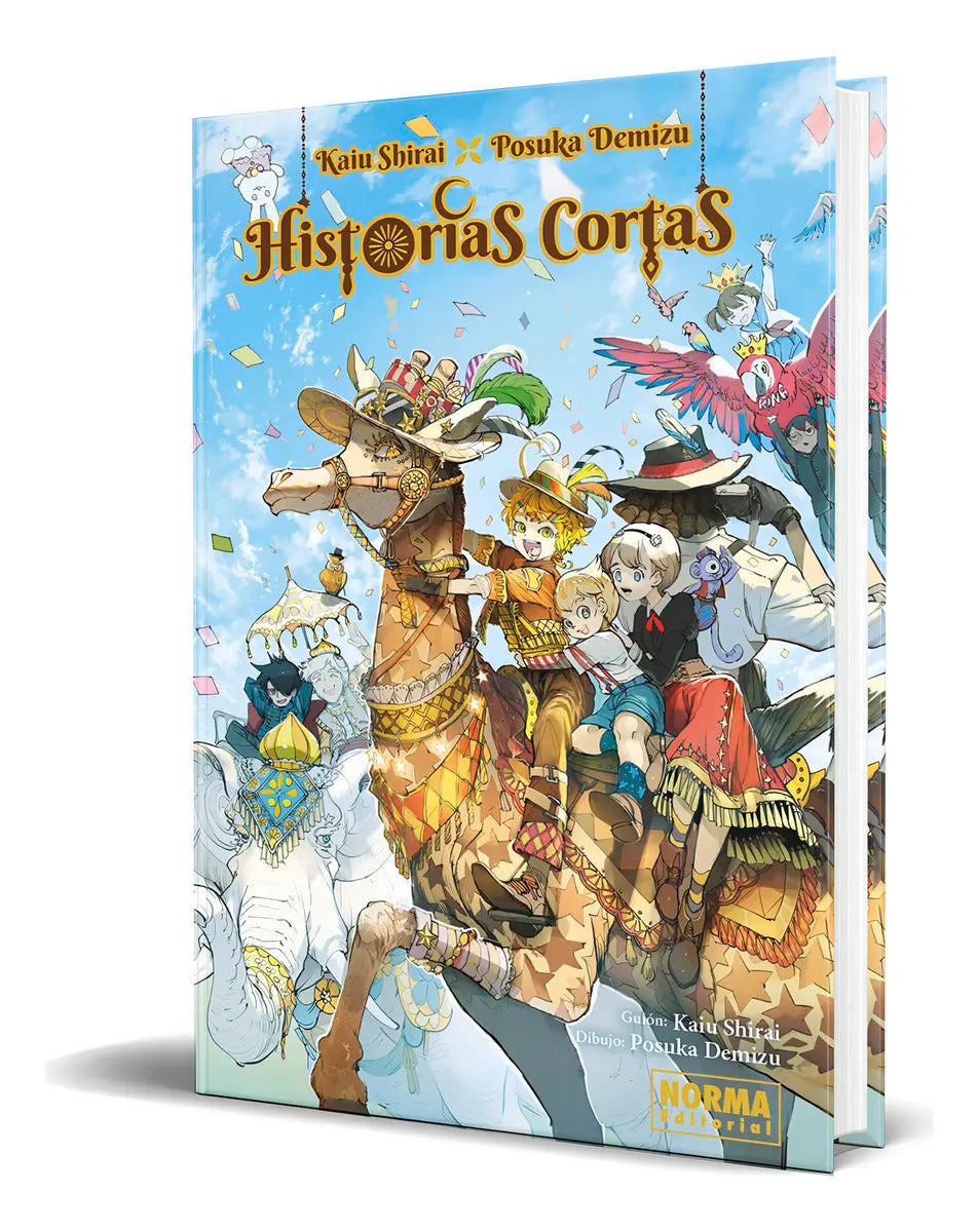 Portada de Libro Kaiu Shirai X Posuka Demizu Historias Cortas Original, De Kaiu Shirai. Editorial Norma Editorial, S.a., Tap…