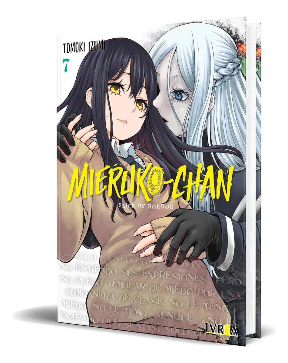 Portada de Mieruko-chan Vol.7, De Tomoki Izumi. Editorial Ivrea, Tapa Blanda En Español, 2023